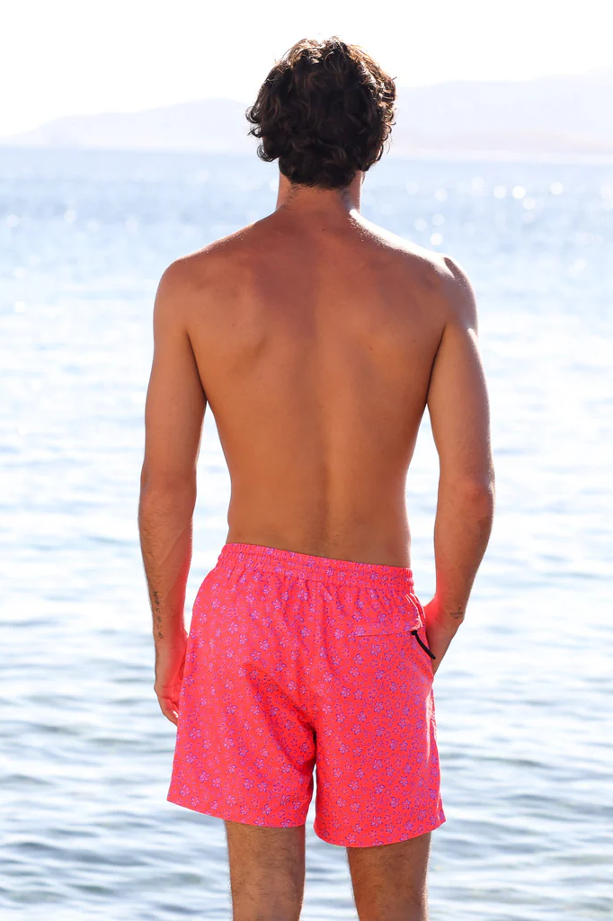 Kulani Kinis: Men's Kiss Me Swim Trunks