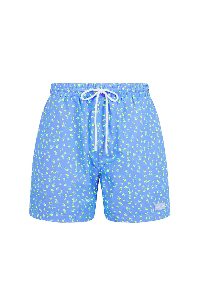 Kulani Kinis: Men's Lemon Bloom Swim Trunk