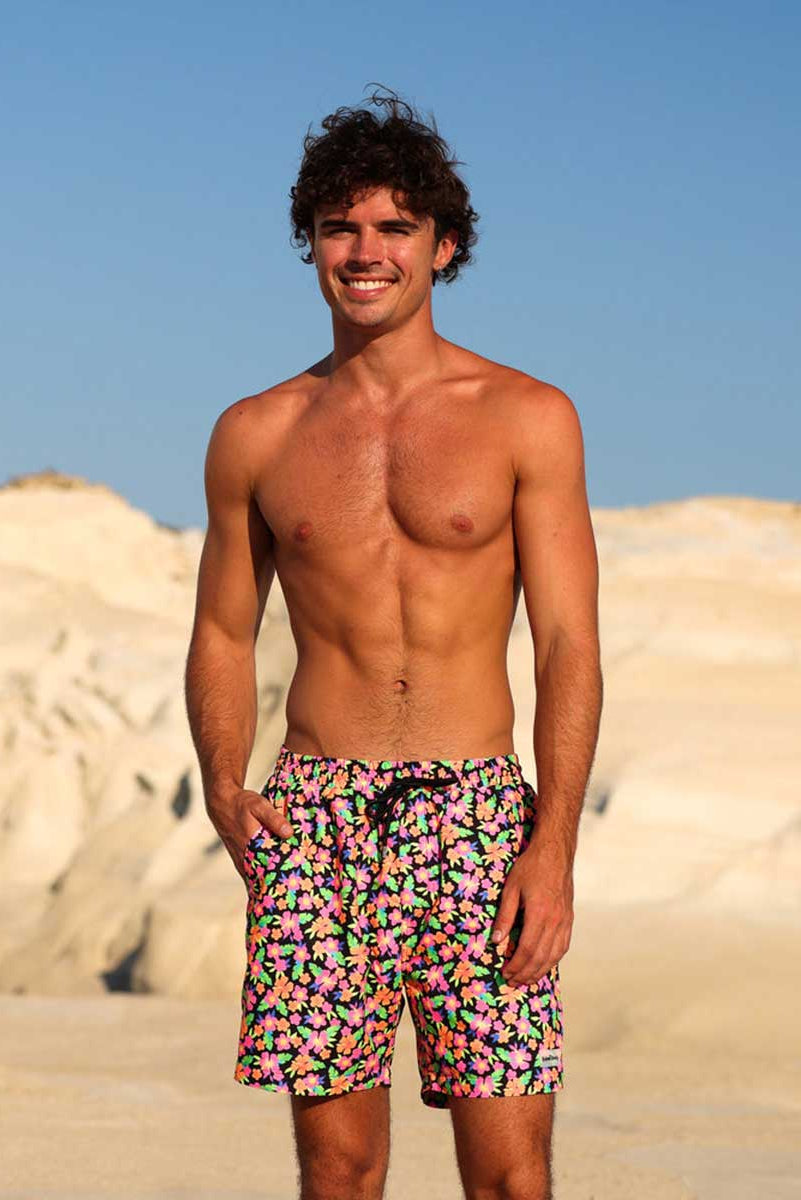 Kulani Kinis: Men's Midnight Glow Swim Trunk