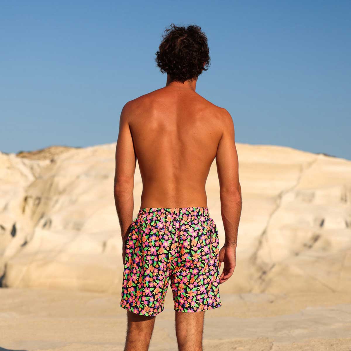 Kulani Kinis: Men's Midnight Glow Swim Trunk