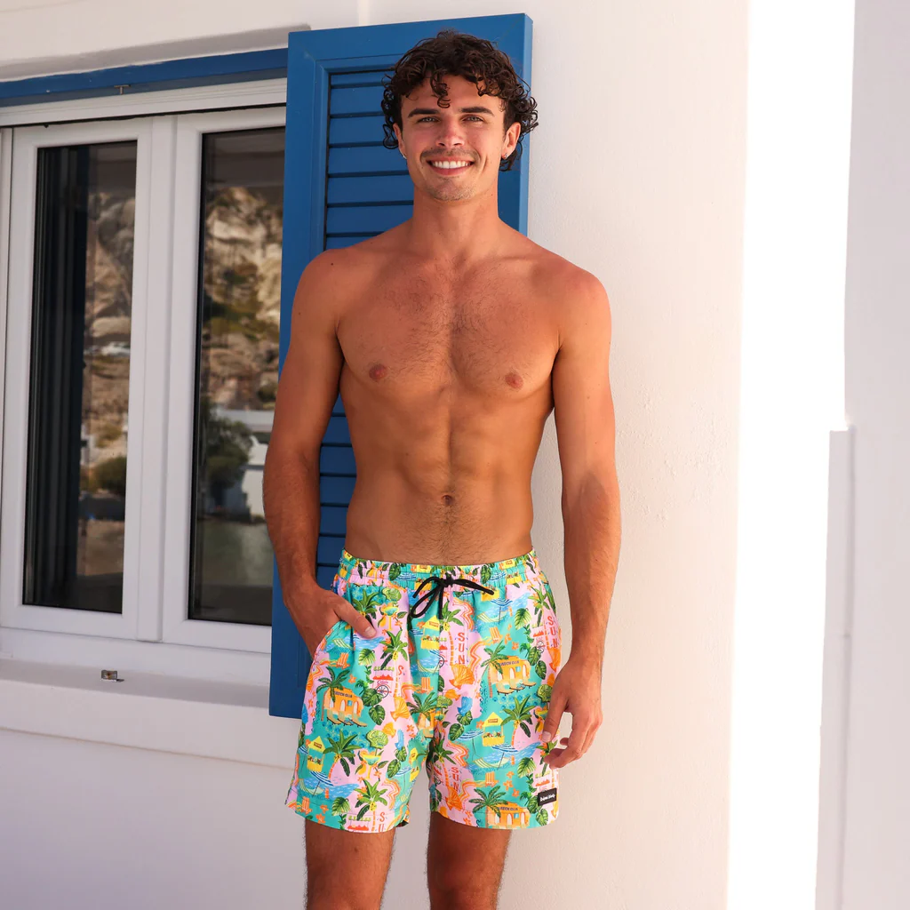 Kulani Kinis: Men's Sunlit Spritz Swim Trunks