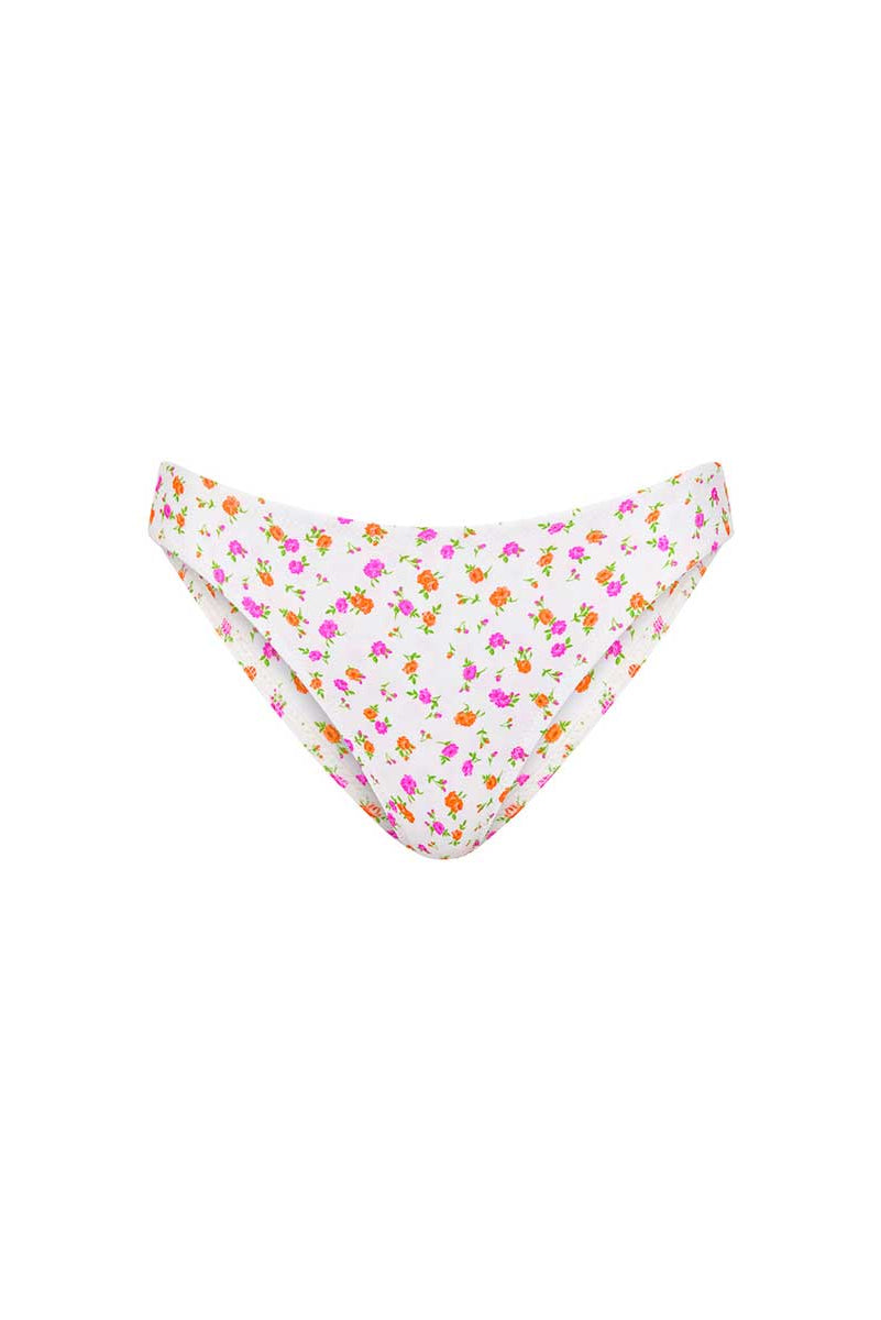 Kulani Kinis: Rosie Posie Vintage V Full Bikini Bottom