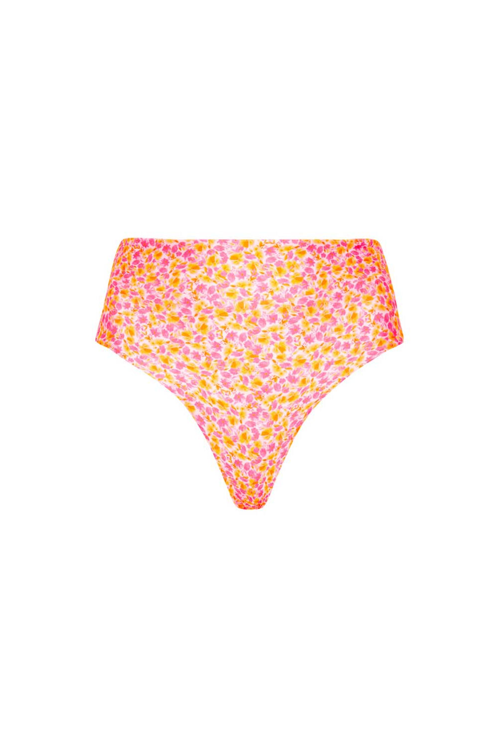 Kulani Kinis: Sherbet Shimmer High Hip Cheeky Bikini Bottom