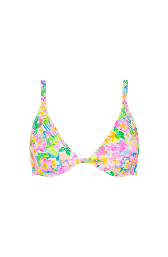 Kulani Kinis: Summer Daydreams Underwire D-Cup Triangle Bikini Top