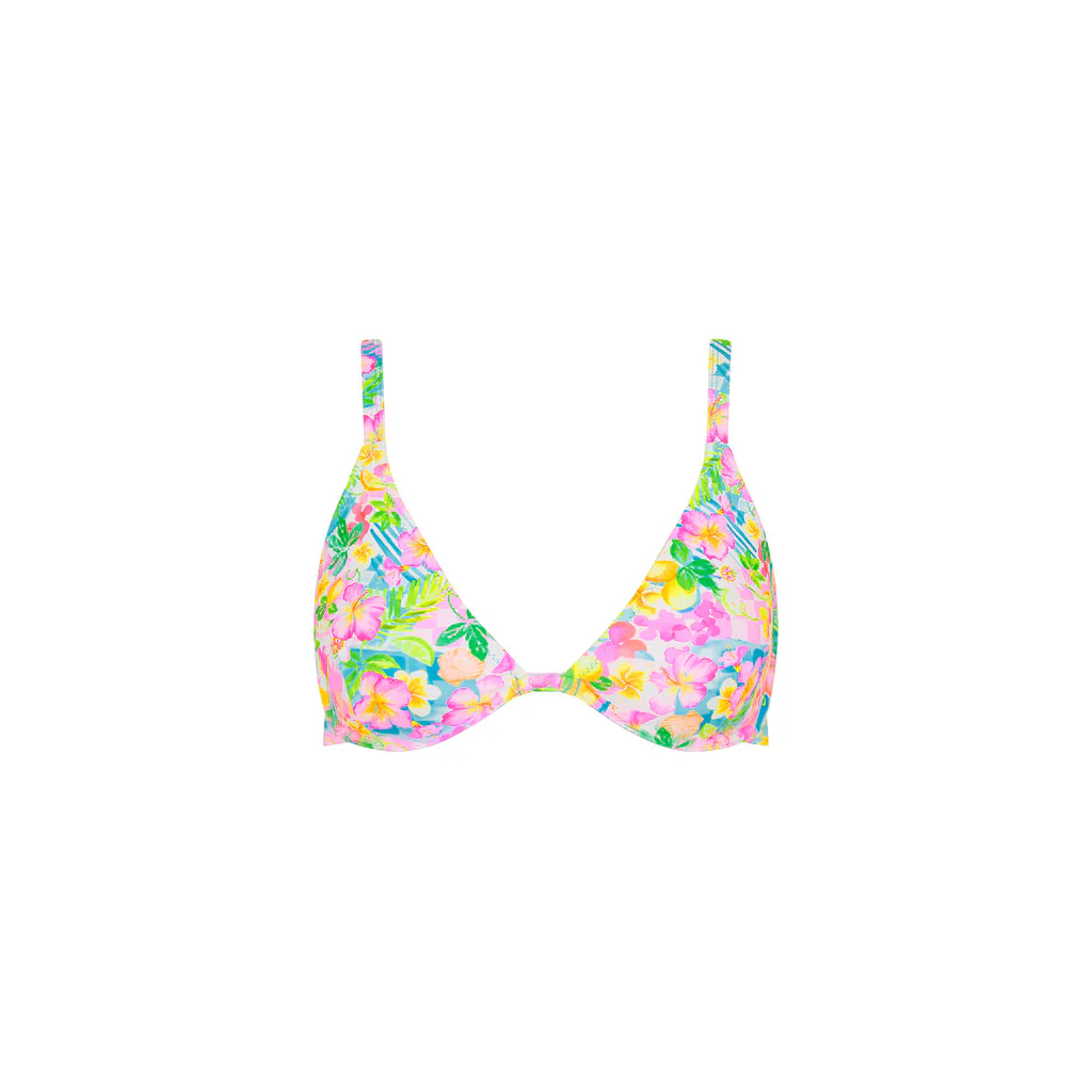 Kulani Kinis: Summer Daydreams Underwire D-Cup Triangle Bikini Top