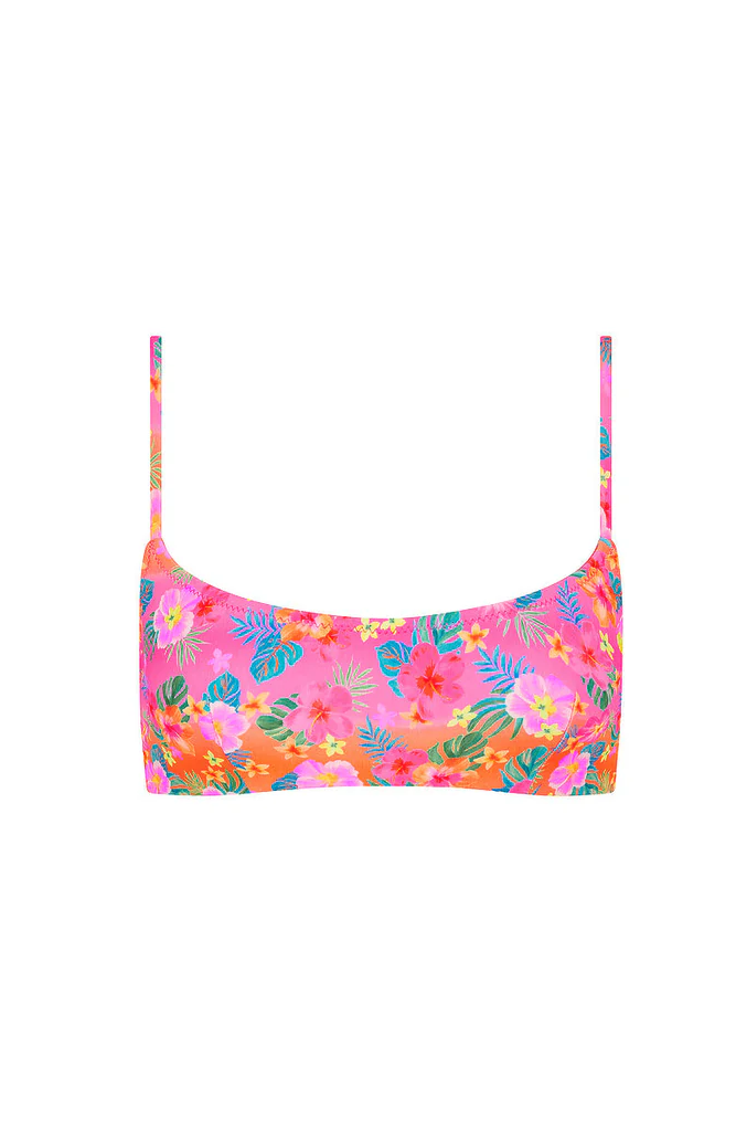 Kulani Kinis: Summer Glow Invisible Underwire Crop Bikini Top