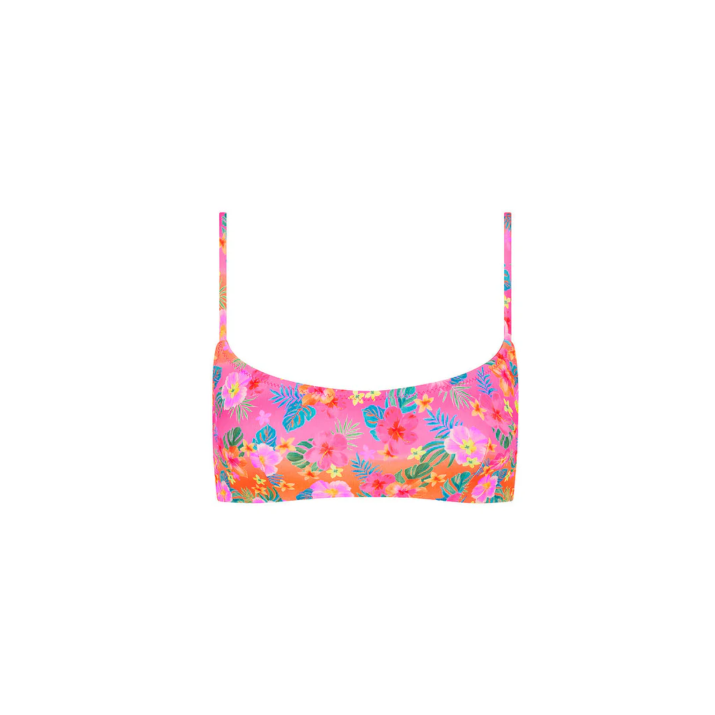 Kulani Kinis: Summer Glow Invisible Underwire Crop Bikini Top