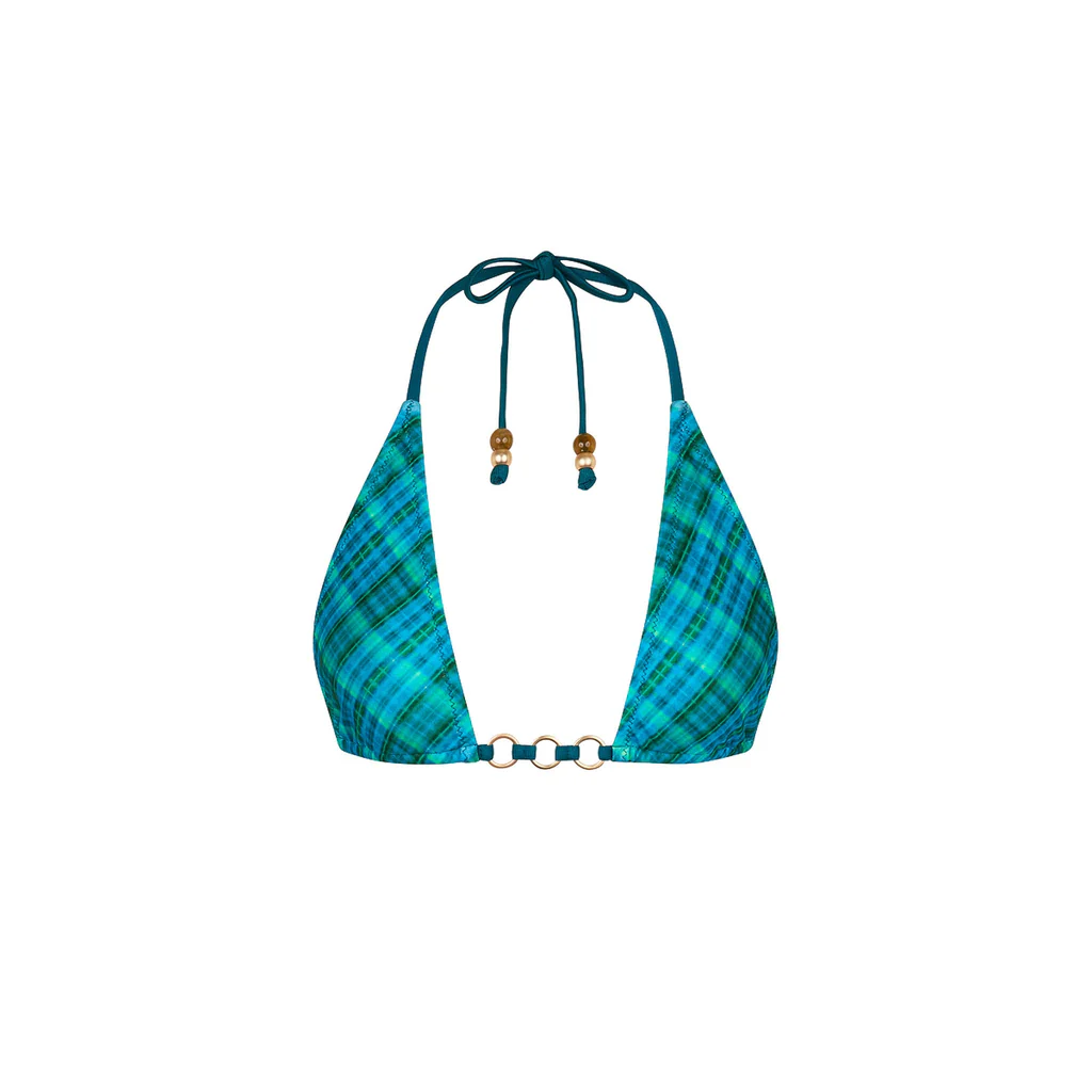 Kulani Kinis: Tropic Dip Trio Ring Triangle Bikini Top