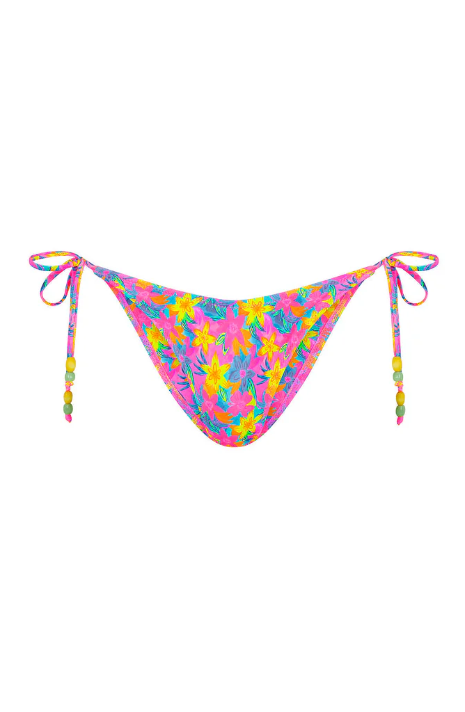 Kulani Kinis: Wildest Dreams Dipped Cheeky Tie Bikini Bottom