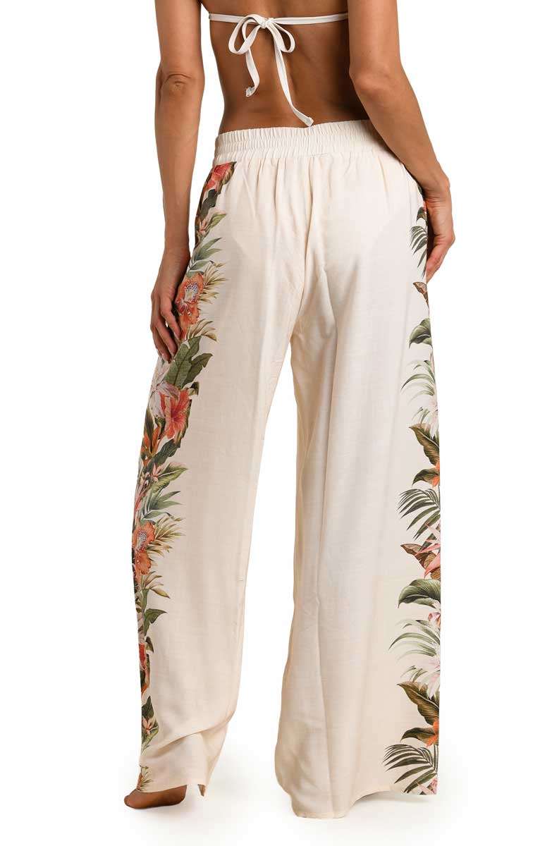 La Blanca: Courtyard Palms Pant