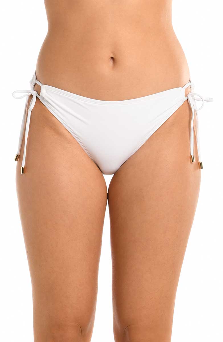 La Blanca: Island Goddess Tie Side Hipster Bottom