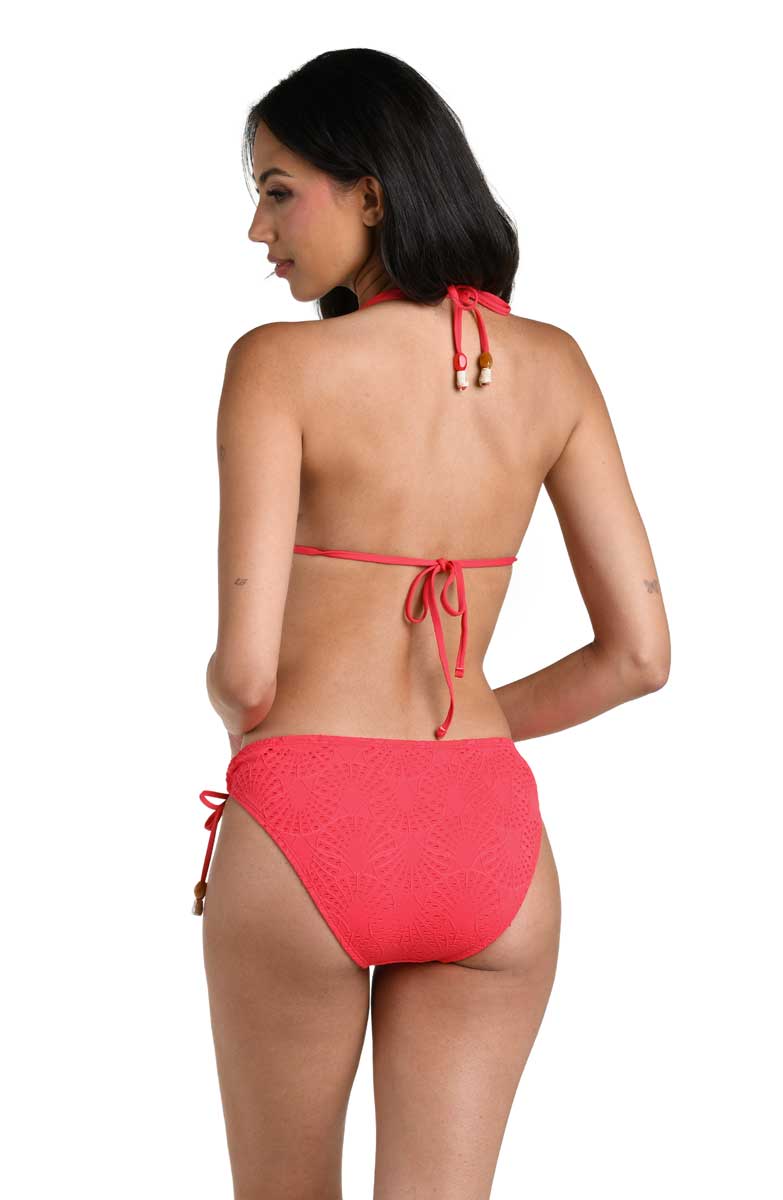 La Blanca: Shellbound Halter Triangle Top