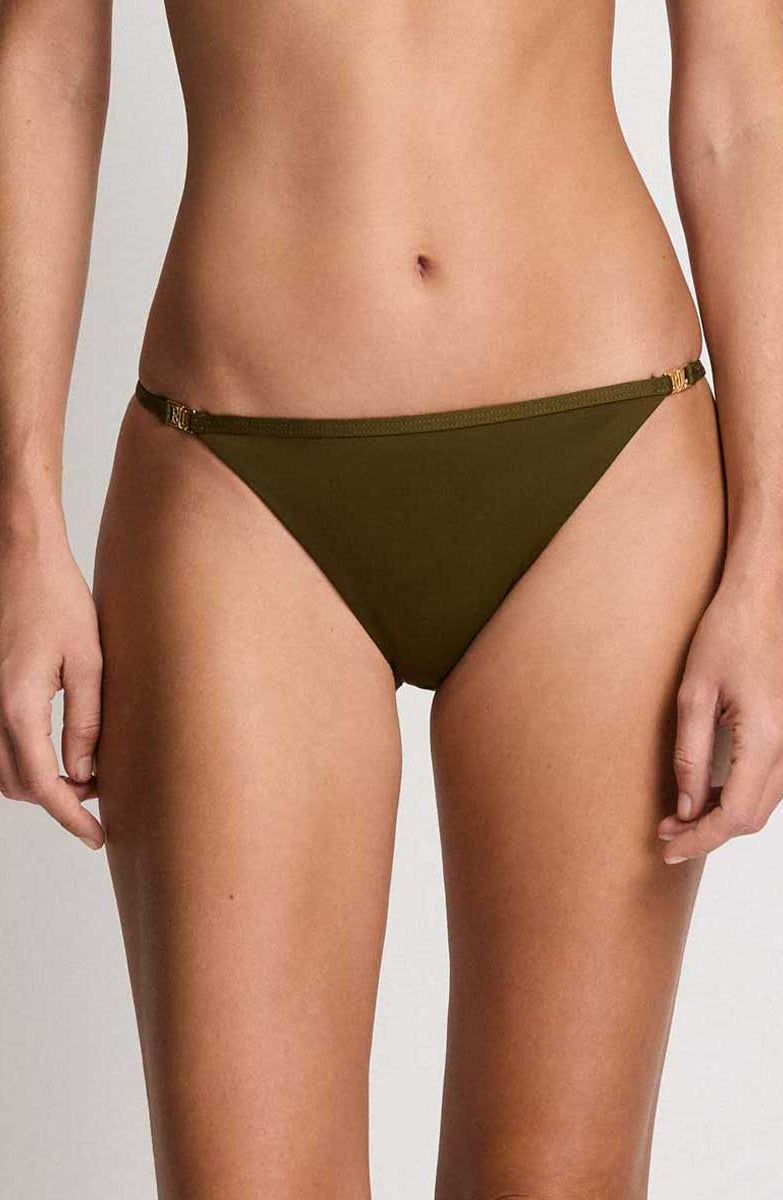 Lauren: Beach Club Solids Bikini Bottom