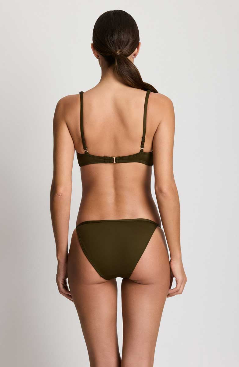 Lauren: Beach Club SolidsTall Triangle Bikini Bra Top