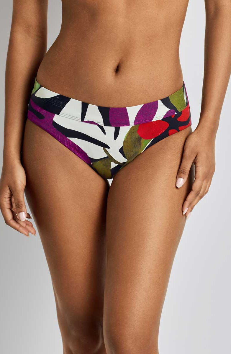 Lauren: Modern Jungle Floral Classic Band Hipster Bottom