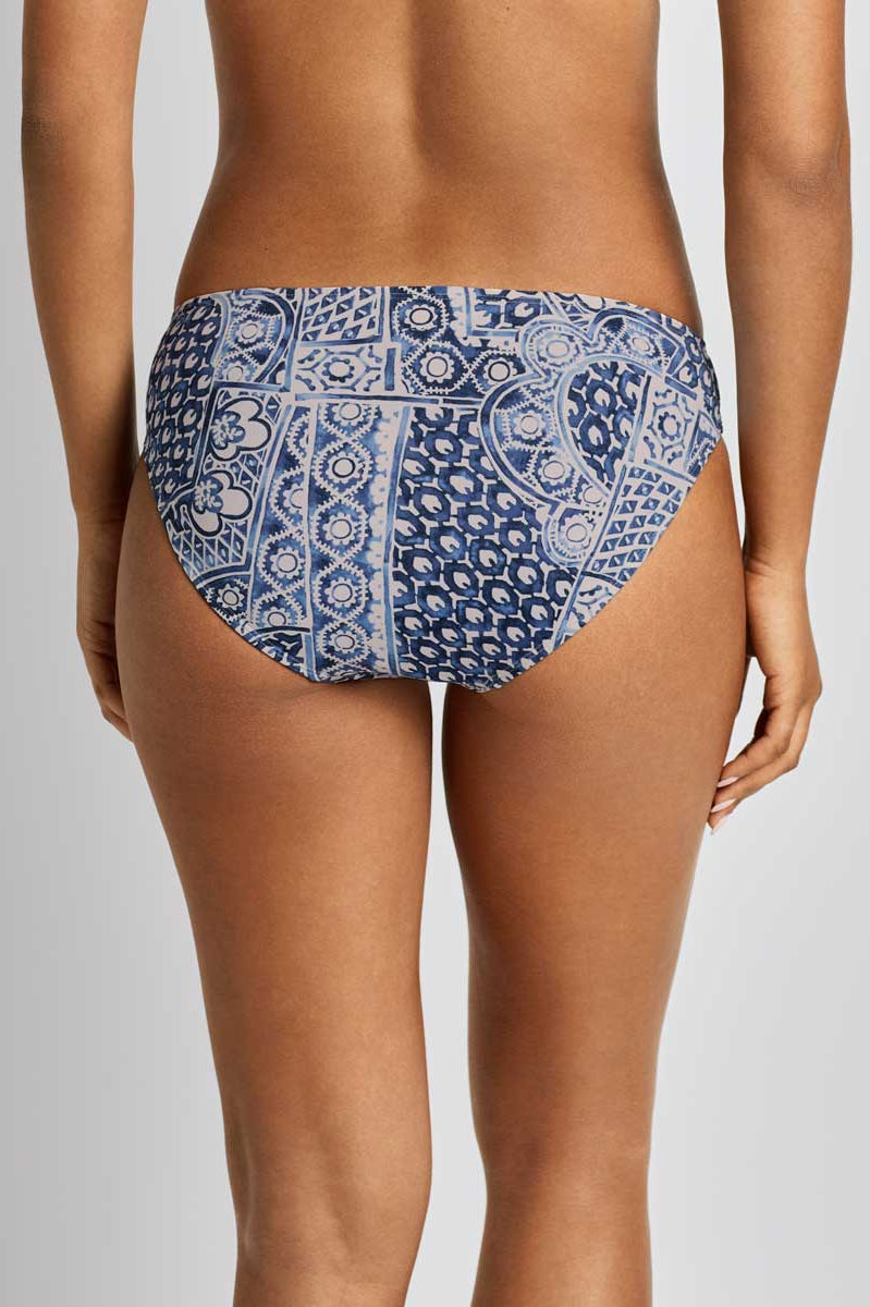 Lauren: Watercolor Tiles Ring Hipster Bikini Bottom