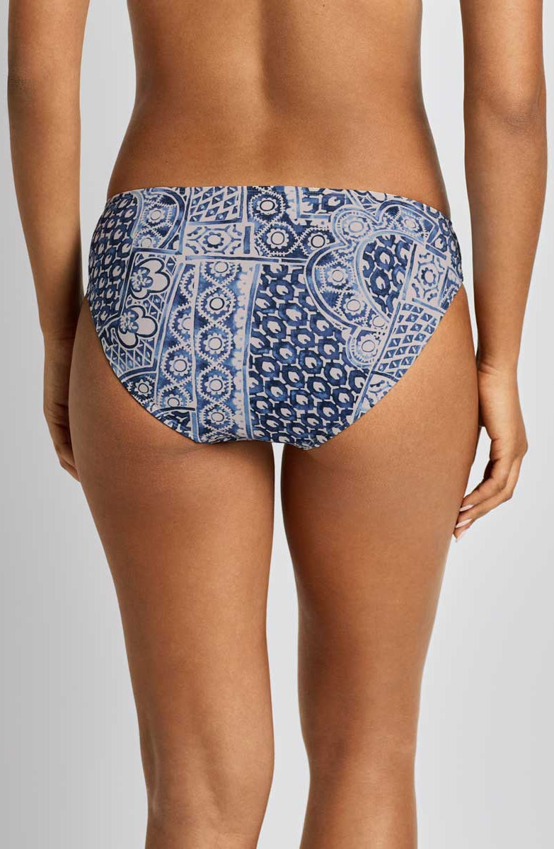 Lauren: Watercolor Tiles Ring Hipster Bikini Bottom
