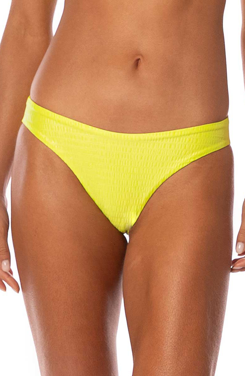 Maaji: Lime Green Sublimity Classic Bikini Bottom