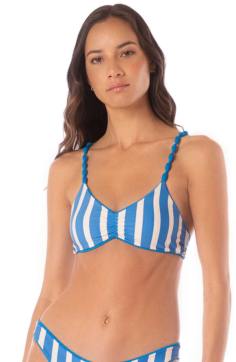 Maaji: Ocean Blue Bondi Classic Bralette Bikini Top