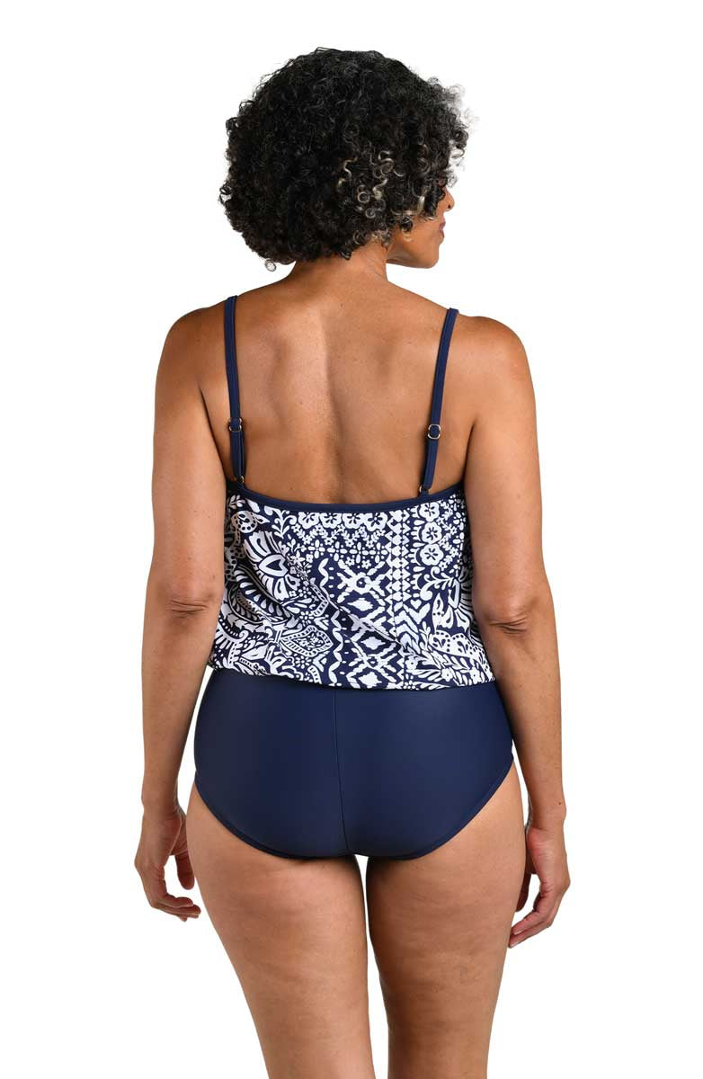Maxine: One Piece Island Bohemia Blouson Swimsuit