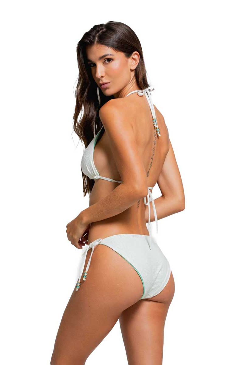 Cosita Linda: Mayan Shades In Block Reversible Tie Side Bikini Bottom