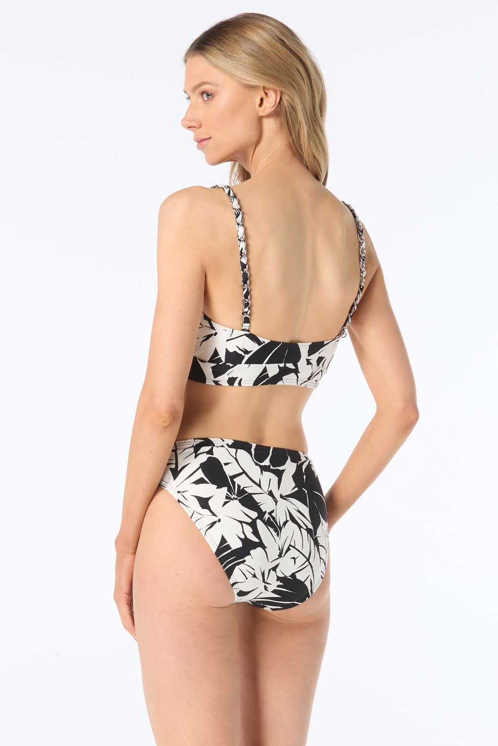 Michael Michael Kors: Majesty Palm Bralette Bikini Top