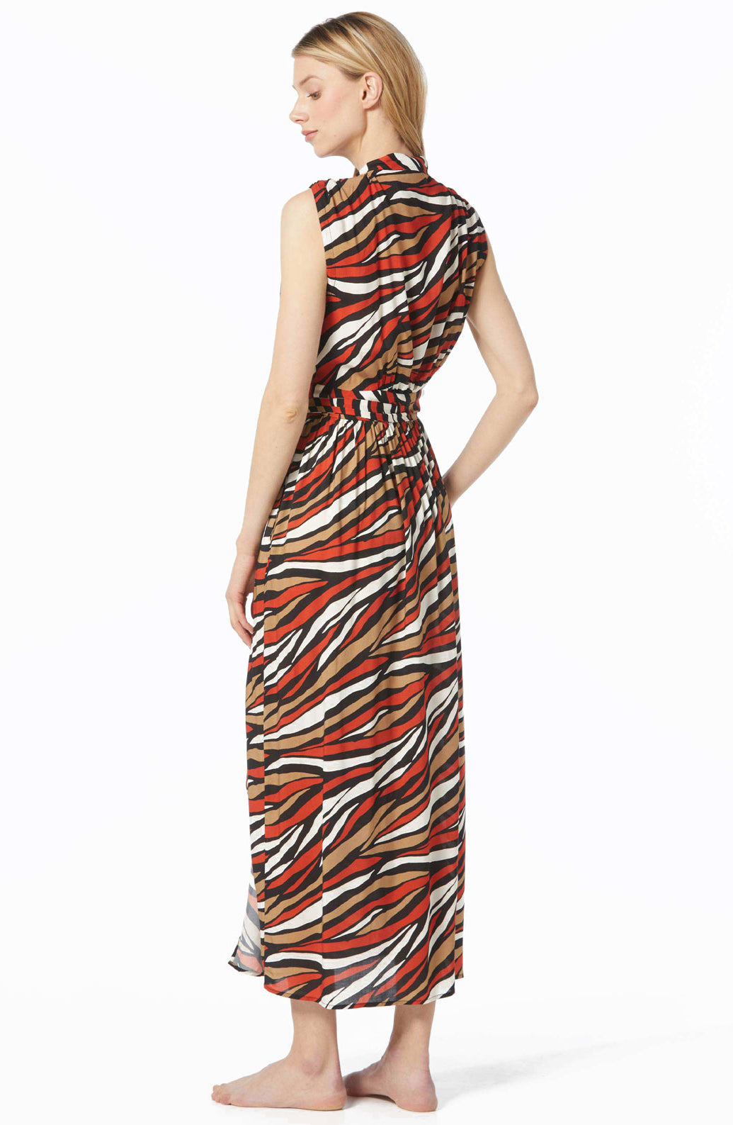 Michael Michael Kors: Tiger Wrap Cover Up Dress