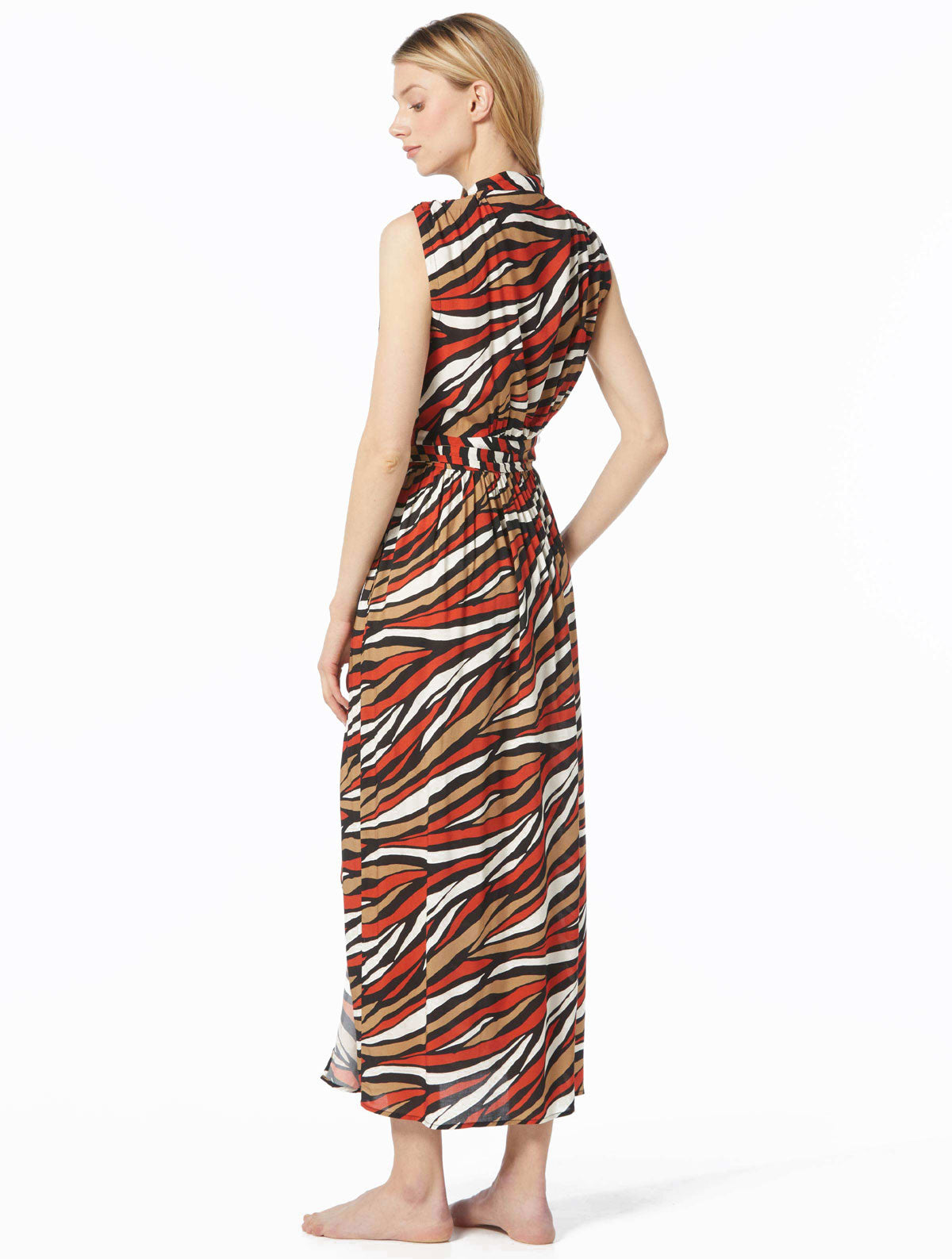 Michael Michael Kors: Tiger Wrap Cover Up Dress