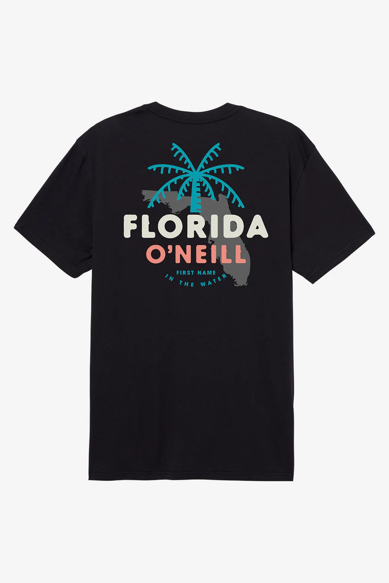 O'Neill: Florida Shine On Short Sleeve Tee - BLACK
