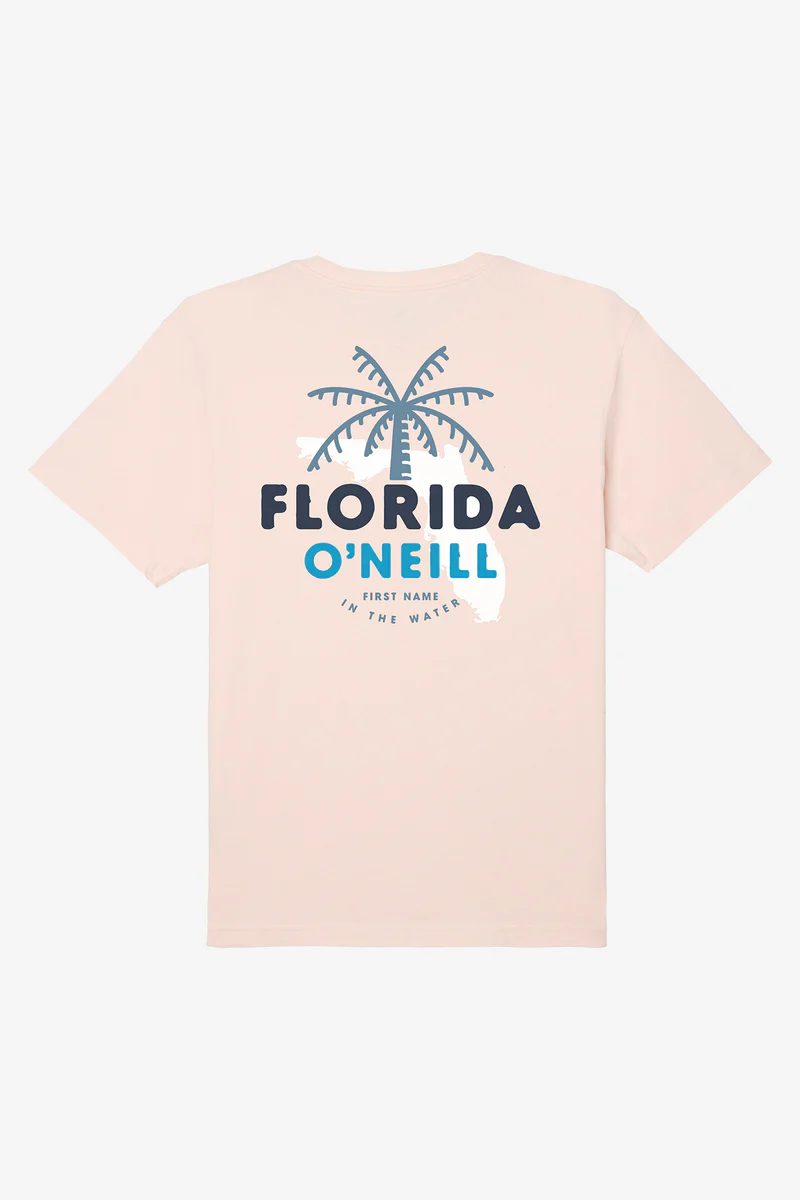 O'Neill: Florida Shine On Short Sleeve Tee - PNK