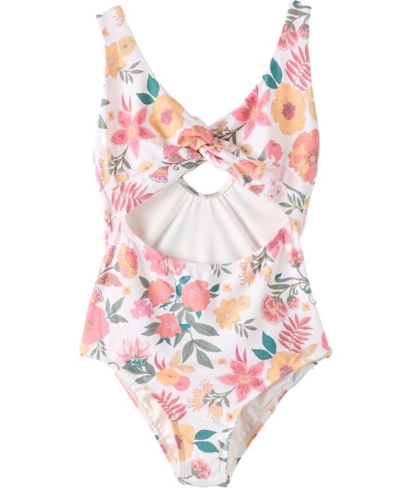 O'Neill: One Piece Camellia Floral Twisted Front Swimsuit