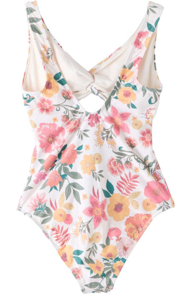 O'Neill: One Piece Camellia Floral Twisted Front Swimsuit