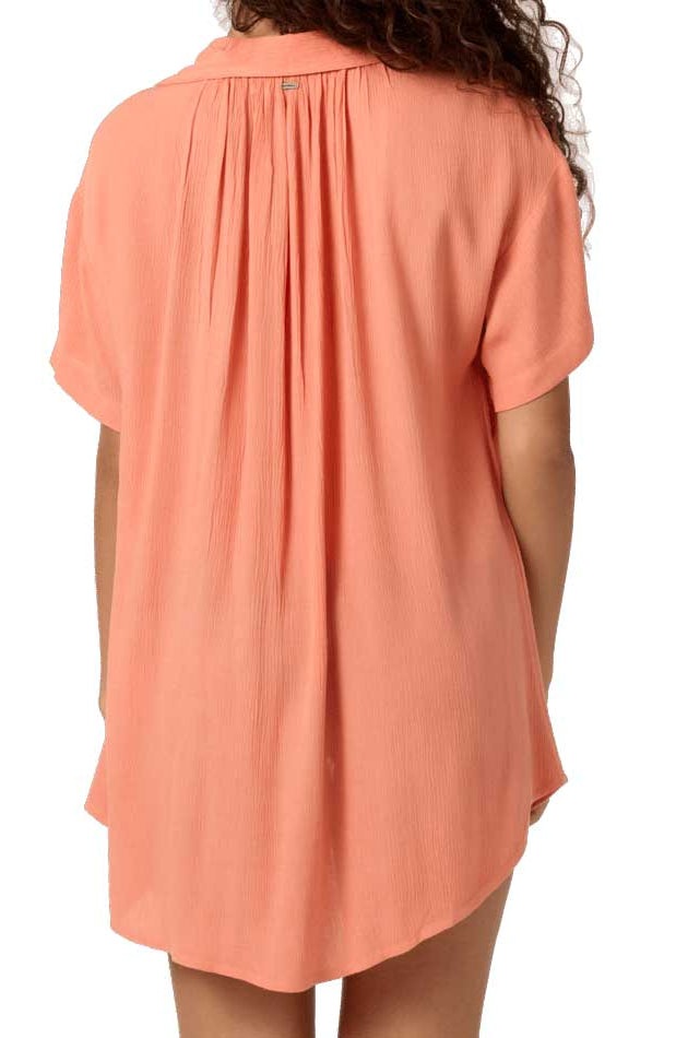 O'Neill: Saltwater Solids Carlee Cover-Up Shirt Dress