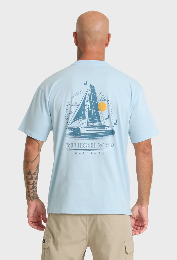 Quiksilver: Waterman Anchors Down Short Sleeve T-Shirt