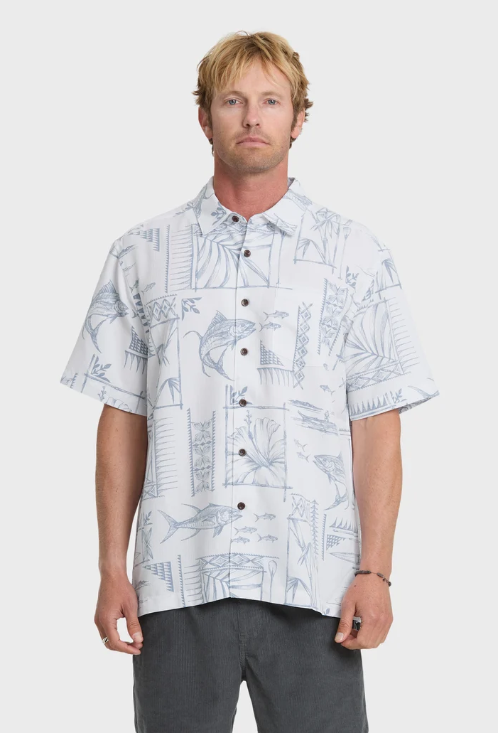 Quiksilver: Waterman Performance Pack Short Sleeve Woven Shirt