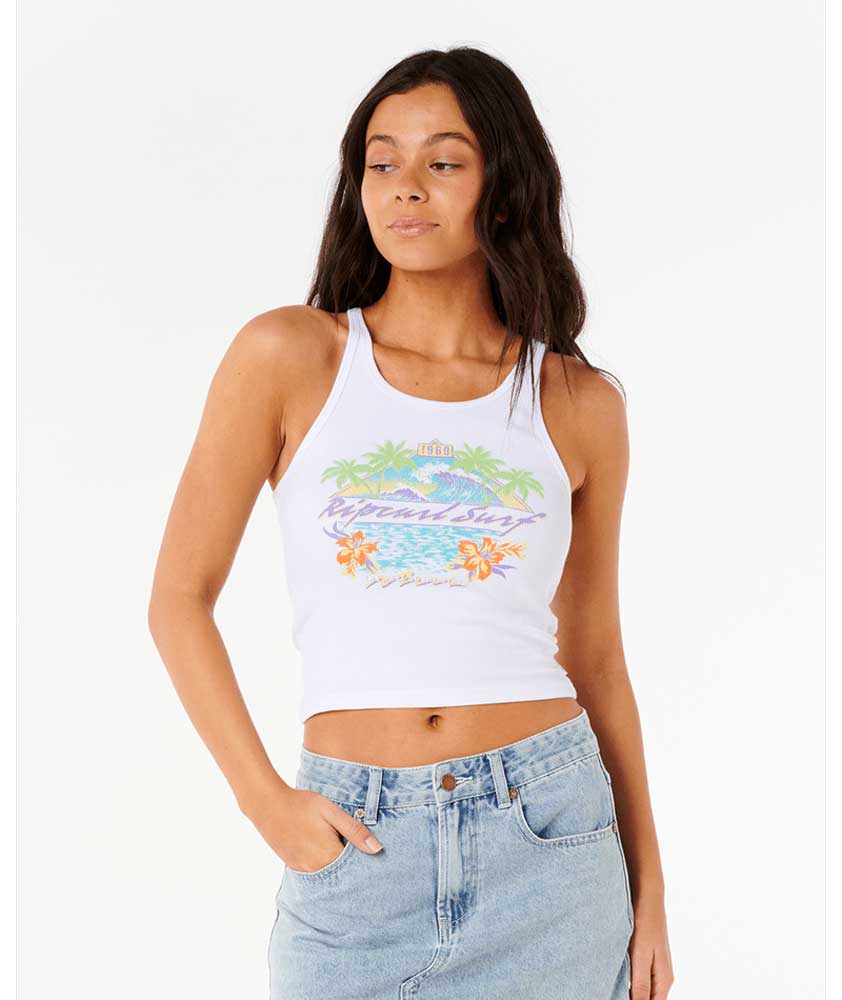 Rip Curl: Es Vedra Rib Tank Top