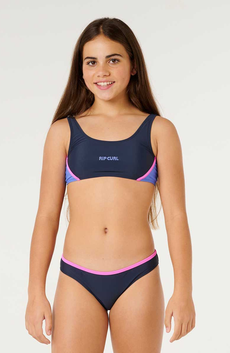 Rip Curl: Girls 2Pc Surf Revival OG Bikini Set