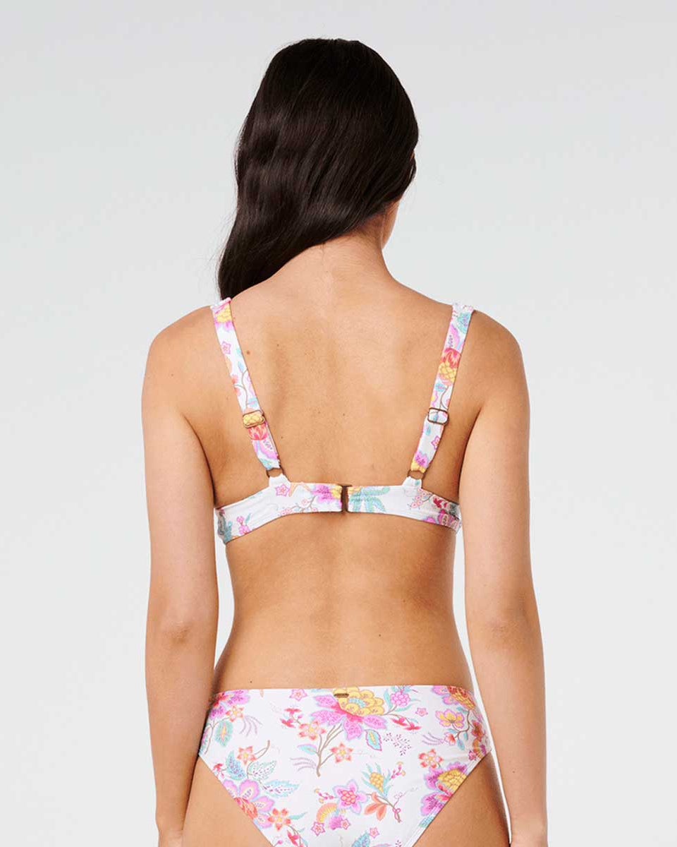 Rip Curl: Half Moon Bay Multi Fit Deep V Bikini Top