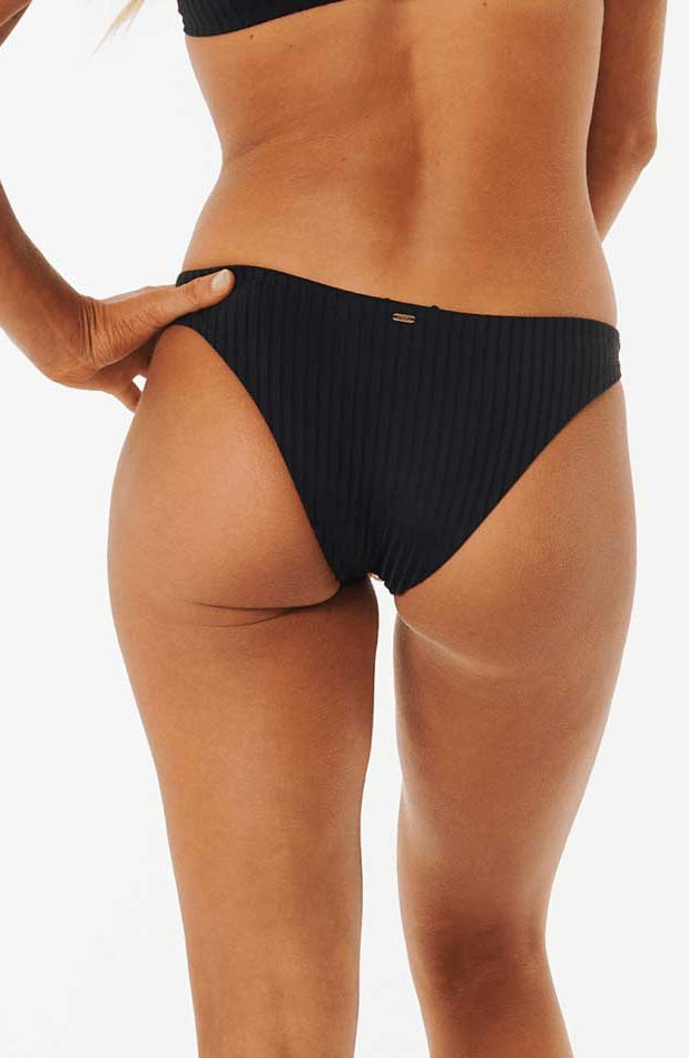 Rip Curl: Premium Surf Cheeky Bikini Bottom - BLACK