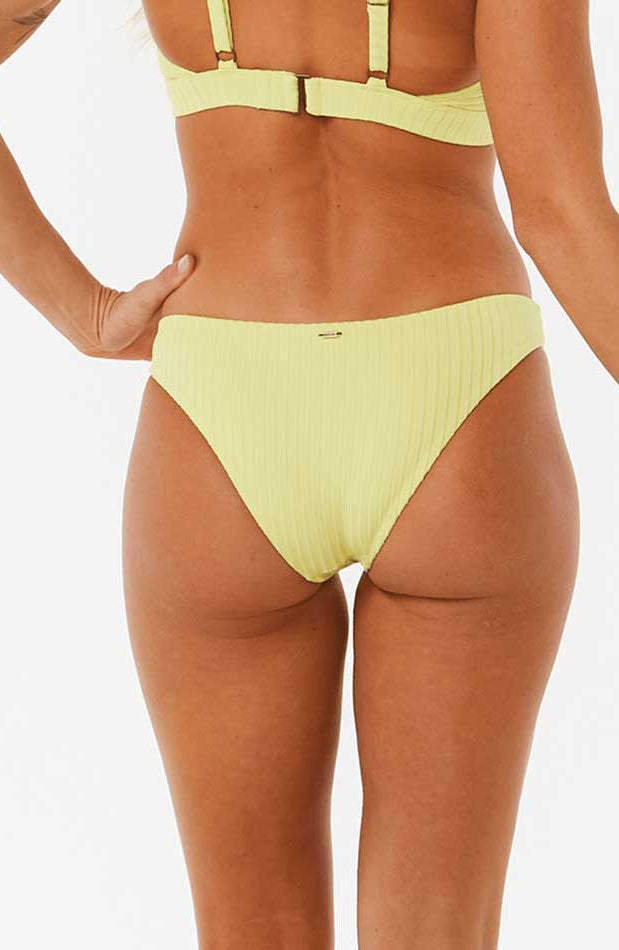 Rip Curl: Premium Surf Cheeky Bikini Bottom - BT.YELLO