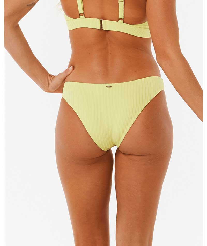 Rip Curl: Premium Surf Cheeky Bikini Bottom - BT.YELLO