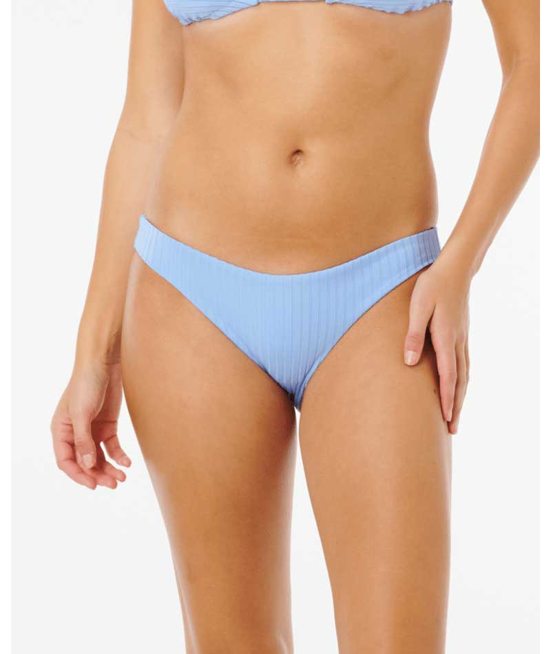 Rip Curl: Premium Surf Cheeky Bikini Bottom - LT.BLUE