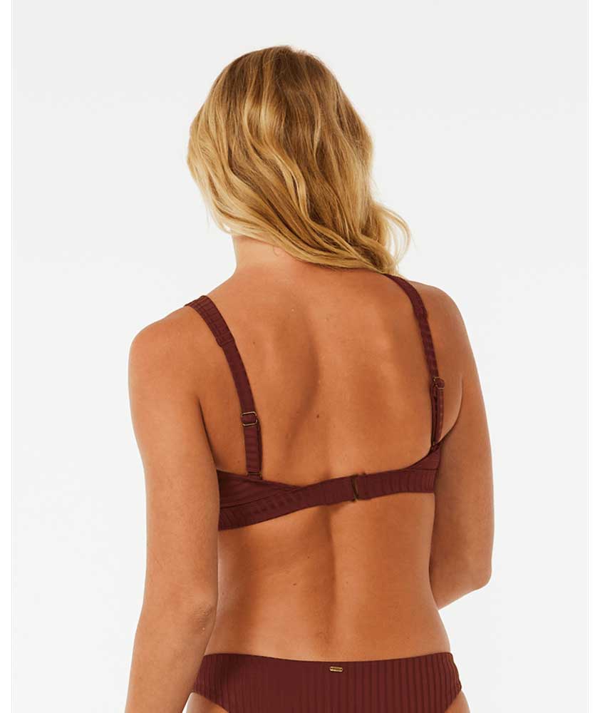 Rip Curl: Premium Surf D-DD Crop Bra - PLUM