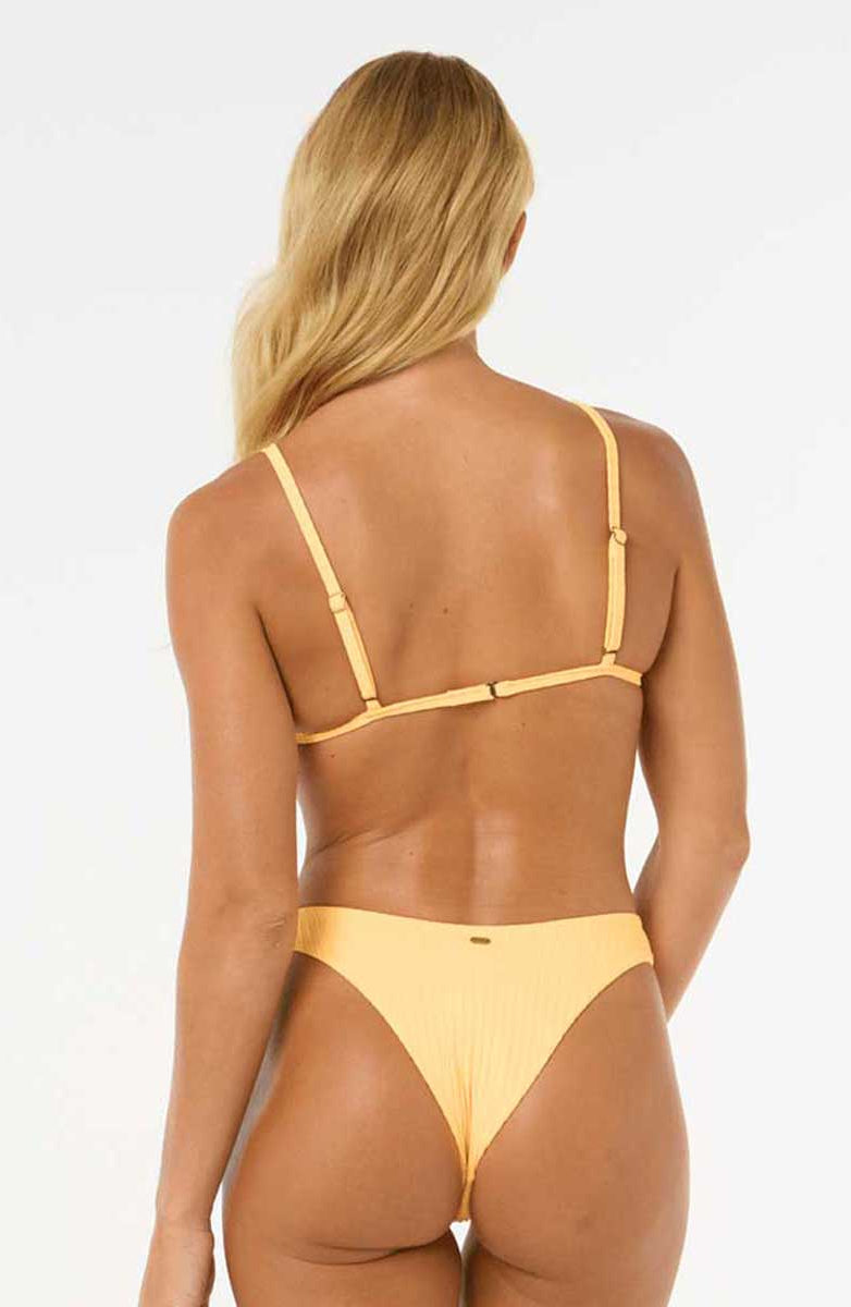 Rip Curl: Premium Surf Fixed Triangle Bikini Top - MANGO