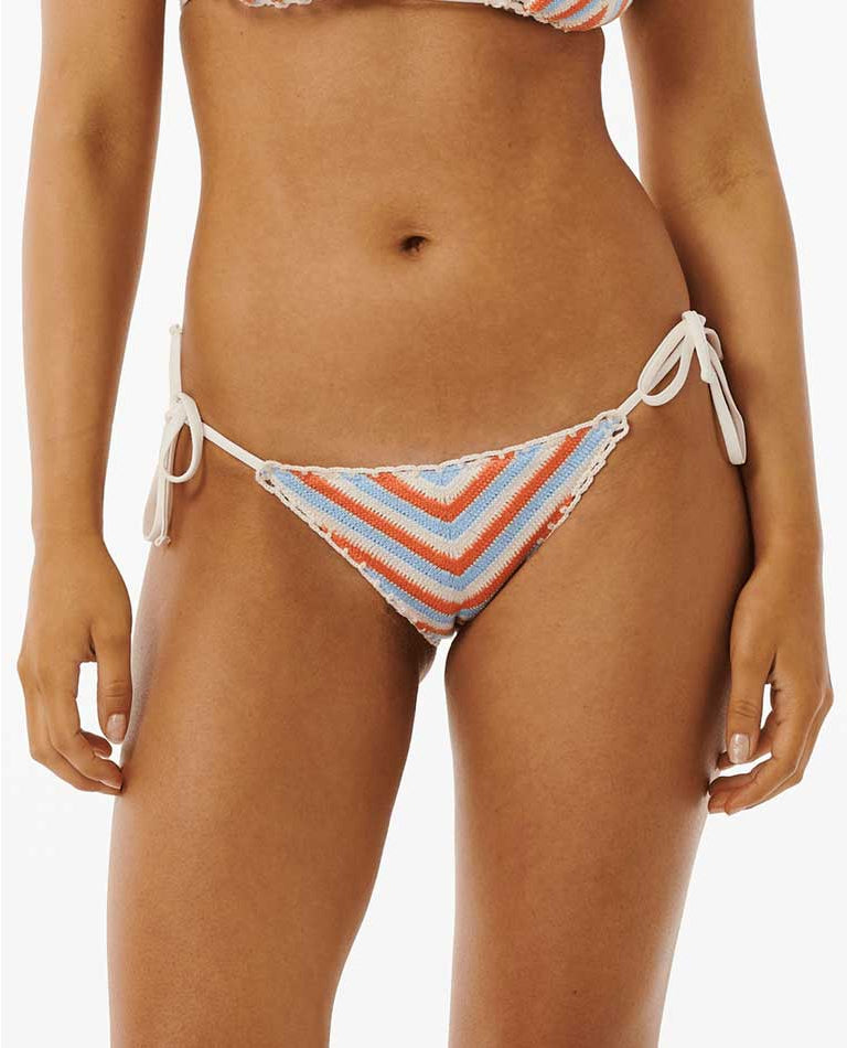 Rip Curl: Santorini Crochet Tie Side Bikini Bottom