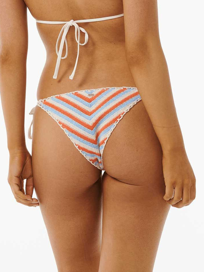Rip Curl: Santorini Crochet Tie Side Bikini Bottom