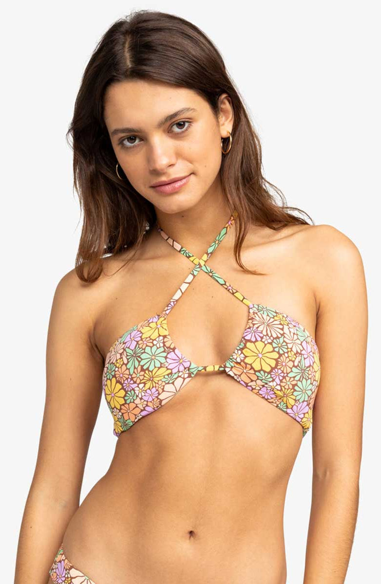 Roxy: All About Sol Bandeau Bikini Top