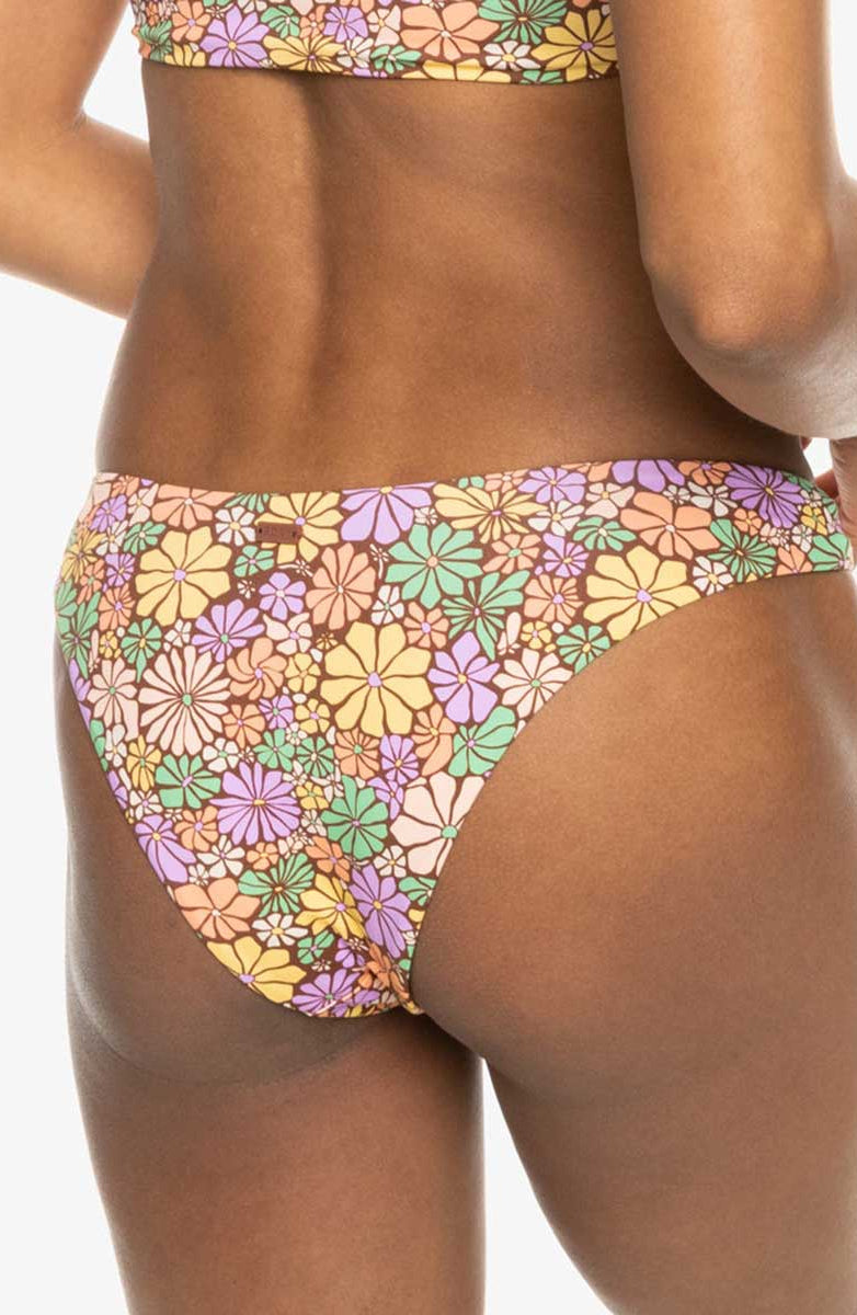 Roxy: All About Sol High Leg Moderate Bikini Bottom