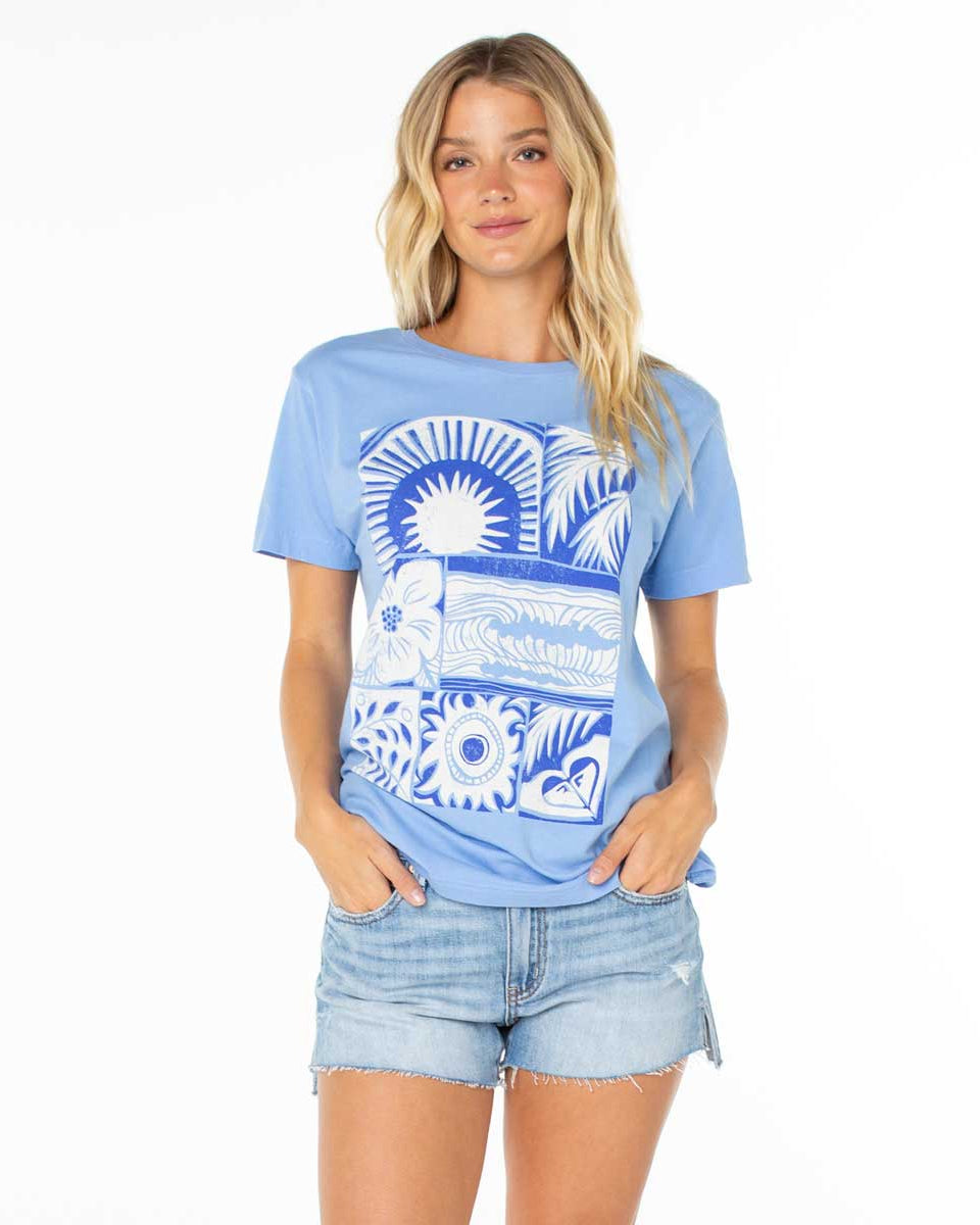 Roxy: Beach Things Boyfriend Tee