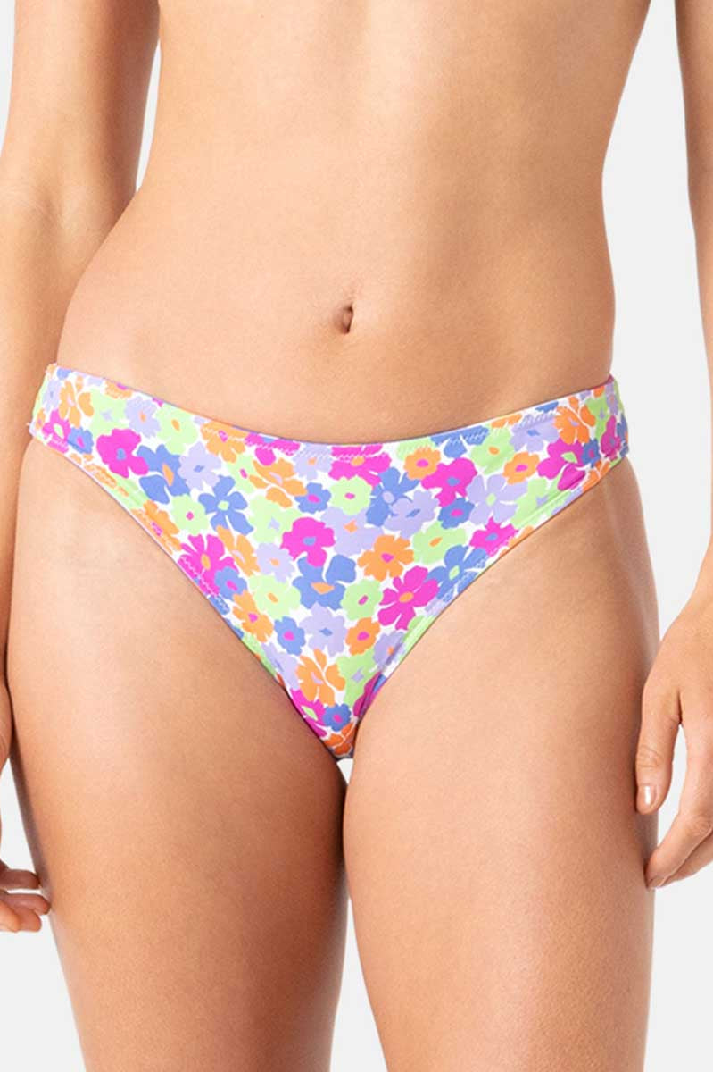 Roxy: California Dreamin Reversible Hipster Full Bikini Bottom